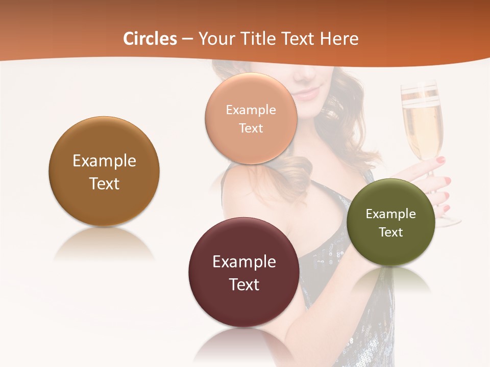 Cheers Friendly Person PowerPoint Template