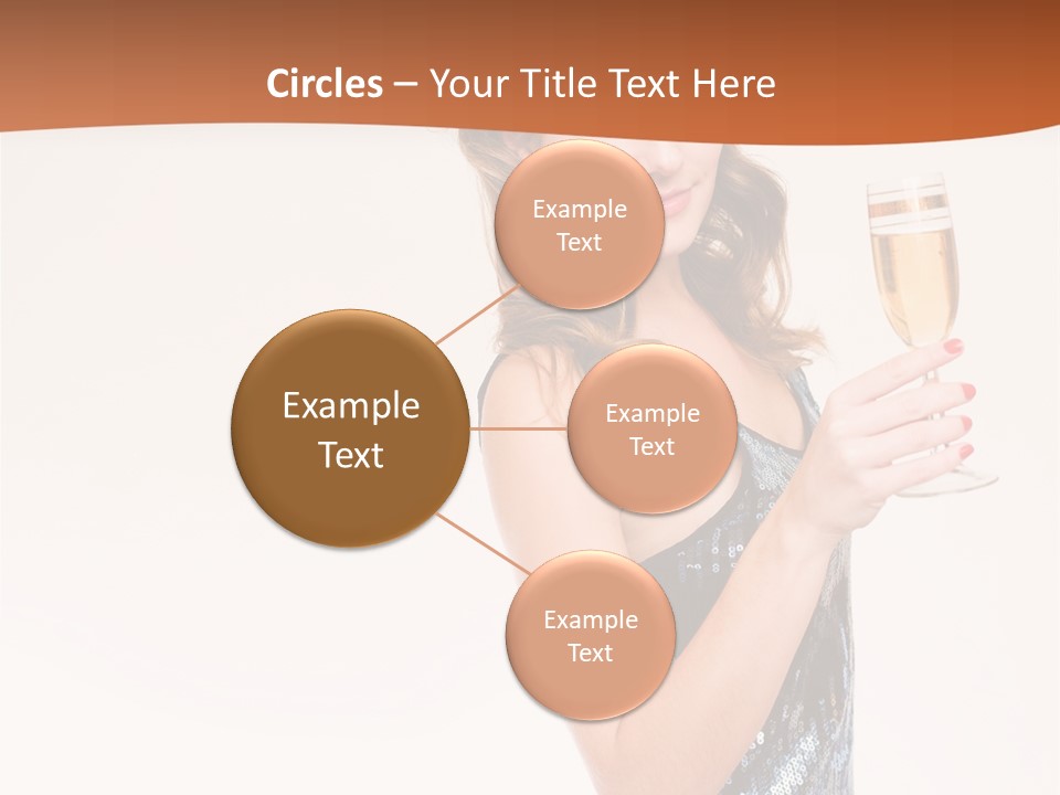 Cheers Friendly Person PowerPoint Template