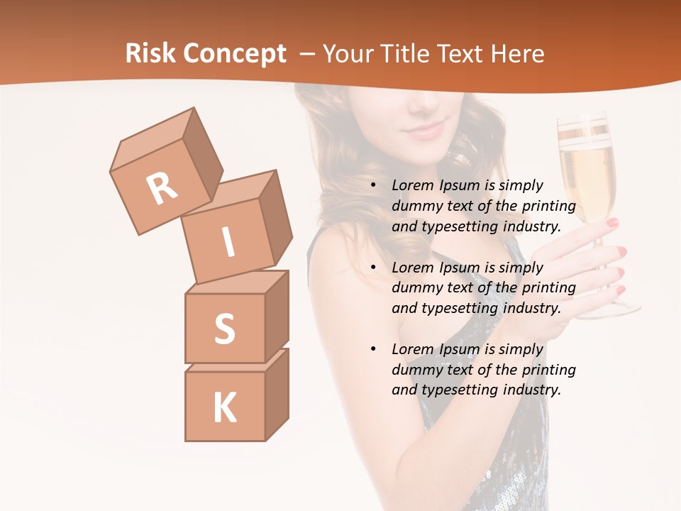 Cheers Friendly Person PowerPoint Template