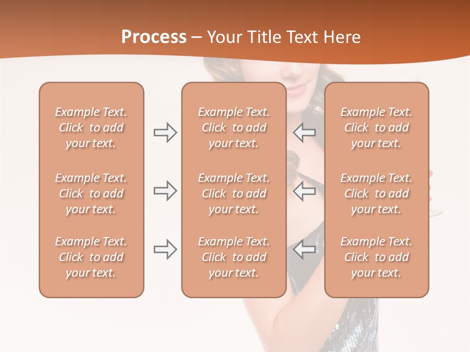 Cheers Friendly Person PowerPoint Template