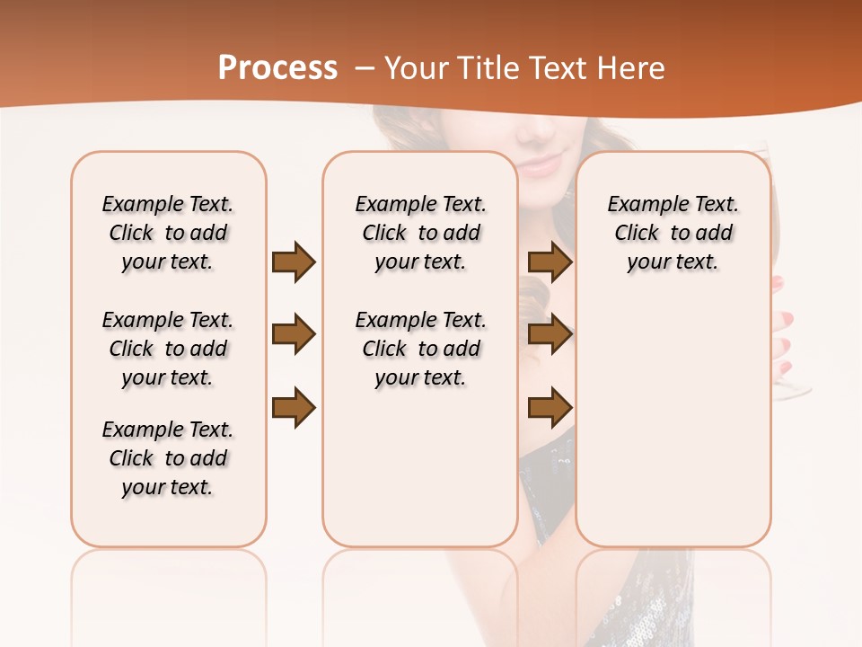 Cheers Friendly Person PowerPoint Template