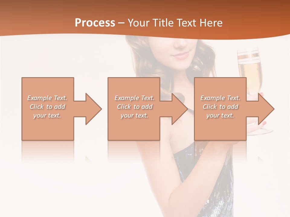 Cheers Friendly Person PowerPoint Template