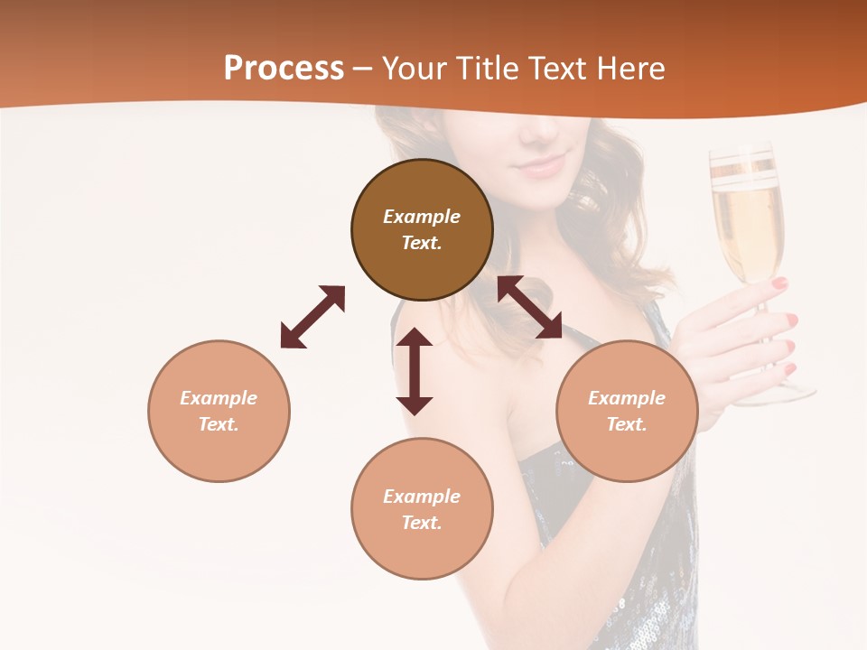 Cheers Friendly Person PowerPoint Template