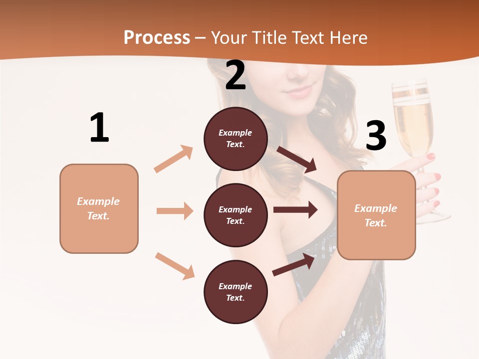 Cheers Friendly Person PowerPoint Template