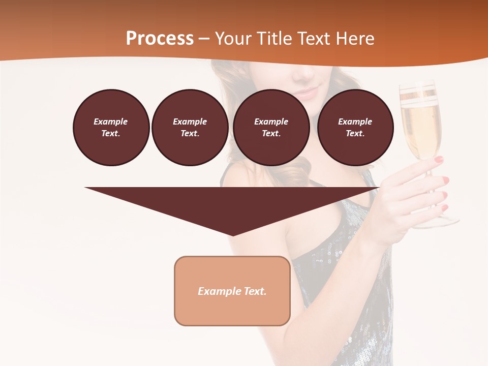 Cheers Friendly Person PowerPoint Template
