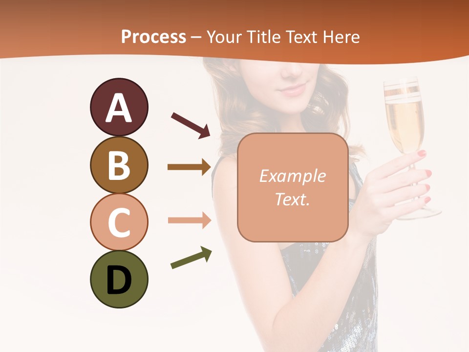 Cheers Friendly Person PowerPoint Template