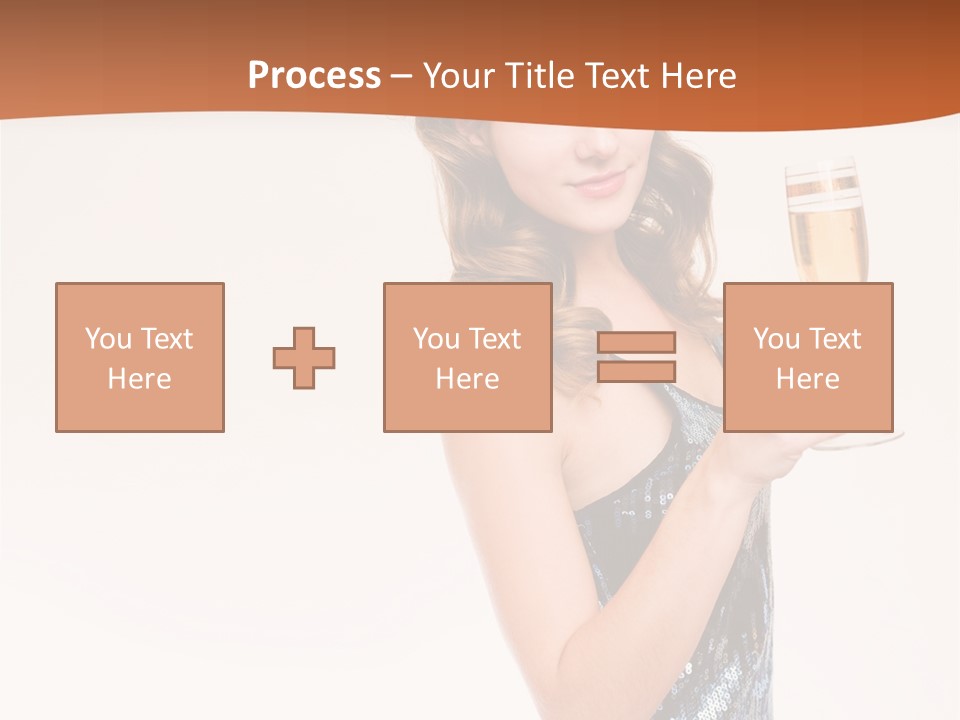 Cheers Friendly Person PowerPoint Template