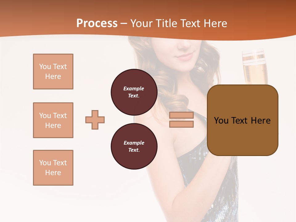 Cheers Friendly Person PowerPoint Template