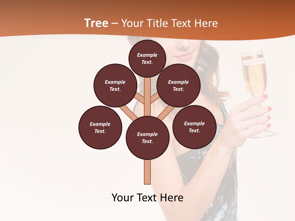 Cheers Friendly Person PowerPoint Template