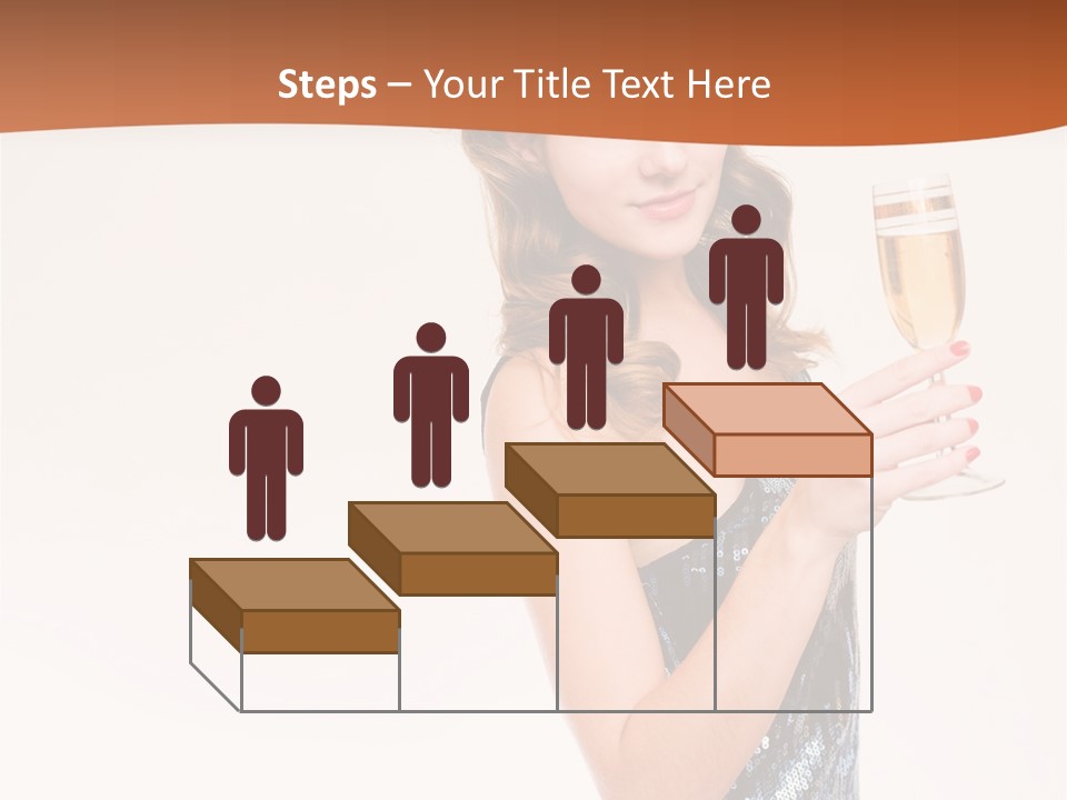 Cheers Friendly Person PowerPoint Template