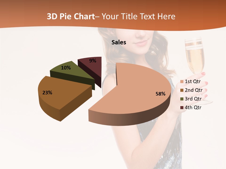 Cheers Friendly Person PowerPoint Template