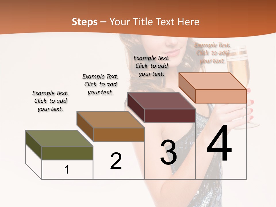 Cheers Friendly Person PowerPoint Template