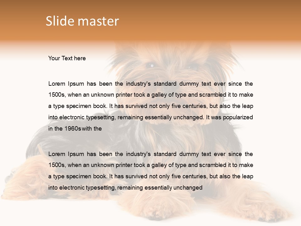 Yorkshire View Animal PowerPoint Template