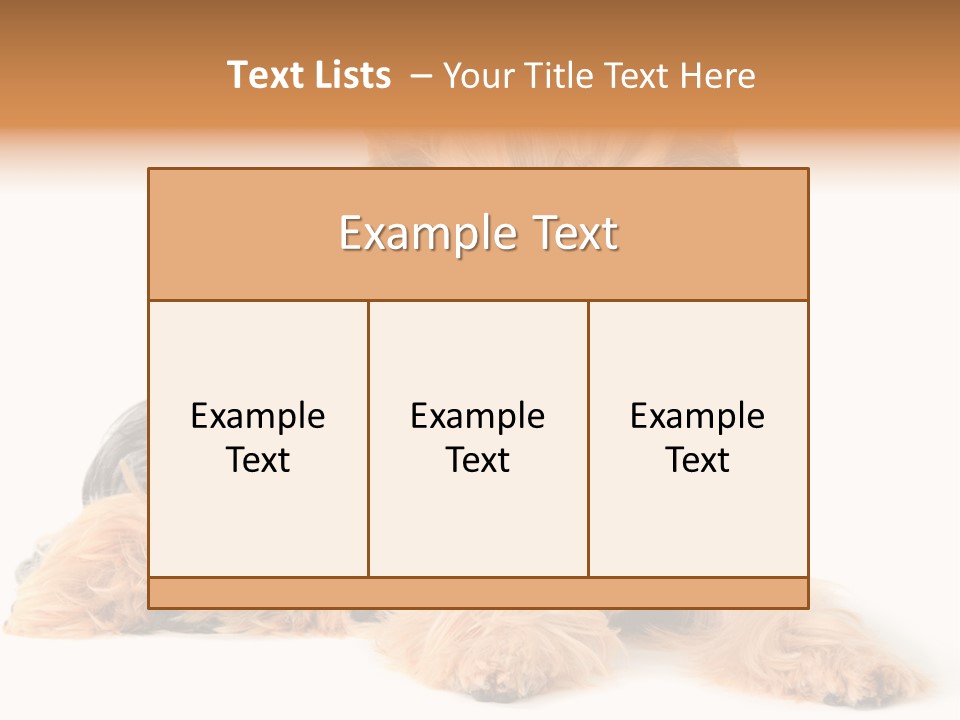 Yorkshire View Animal PowerPoint Template