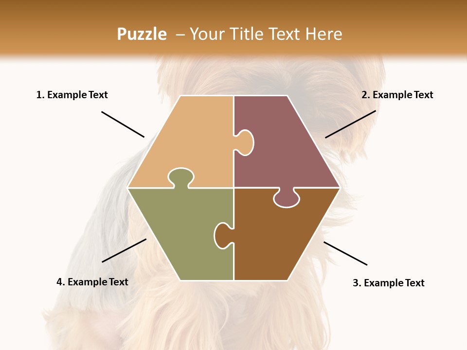 Cute Small Yorkshire PowerPoint Template