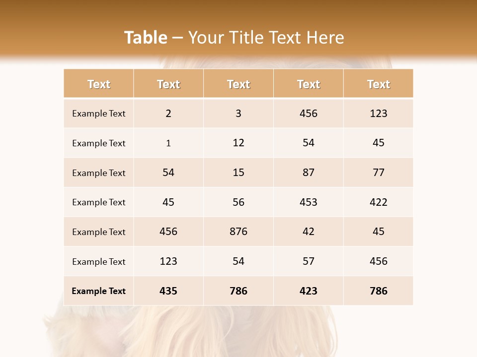 Cute Small Yorkshire PowerPoint Template