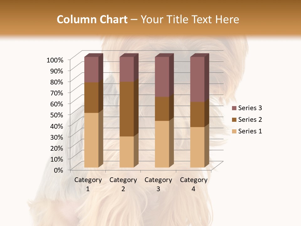 Cute Small Yorkshire PowerPoint Template