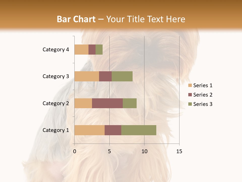 Cute Small Yorkshire PowerPoint Template
