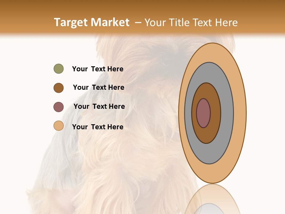 Cute Small Yorkshire PowerPoint Template