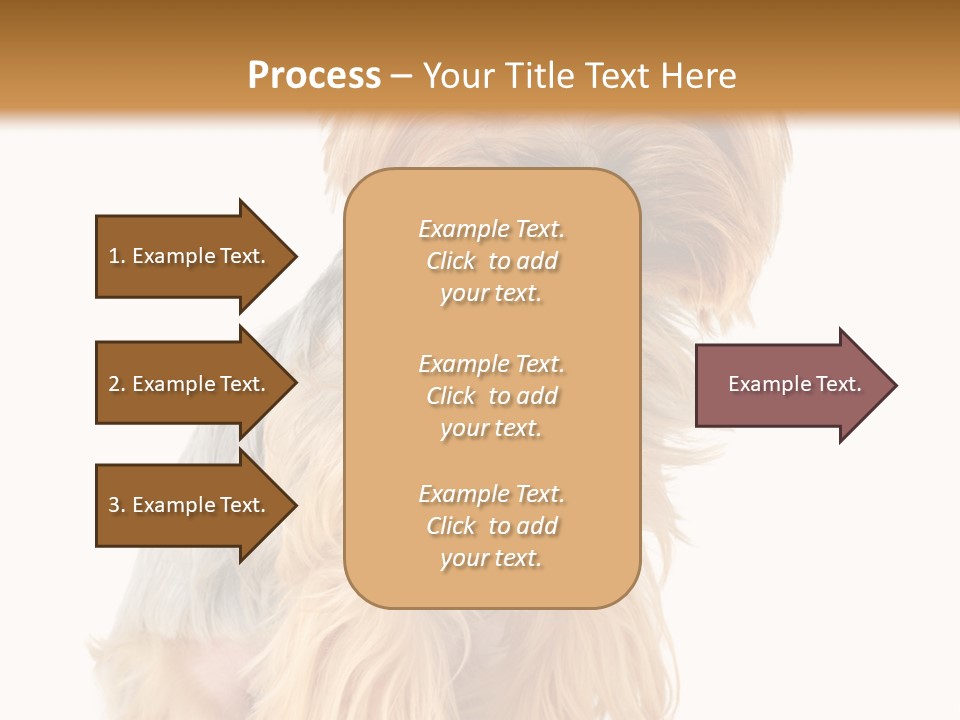Cute Small Yorkshire PowerPoint Template