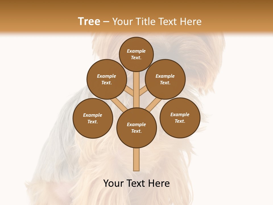 Cute Small Yorkshire PowerPoint Template