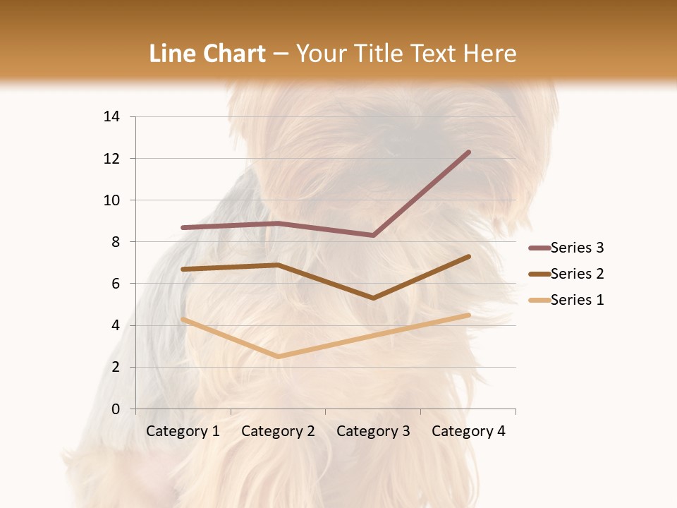 Cute Small Yorkshire PowerPoint Template