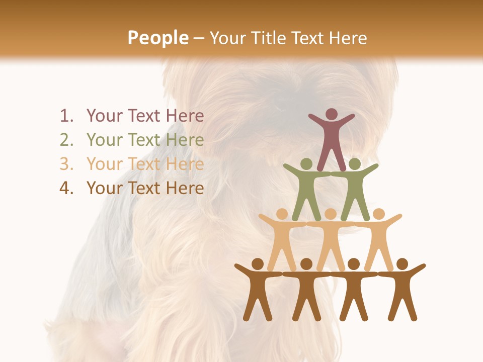 Cute Small Yorkshire PowerPoint Template