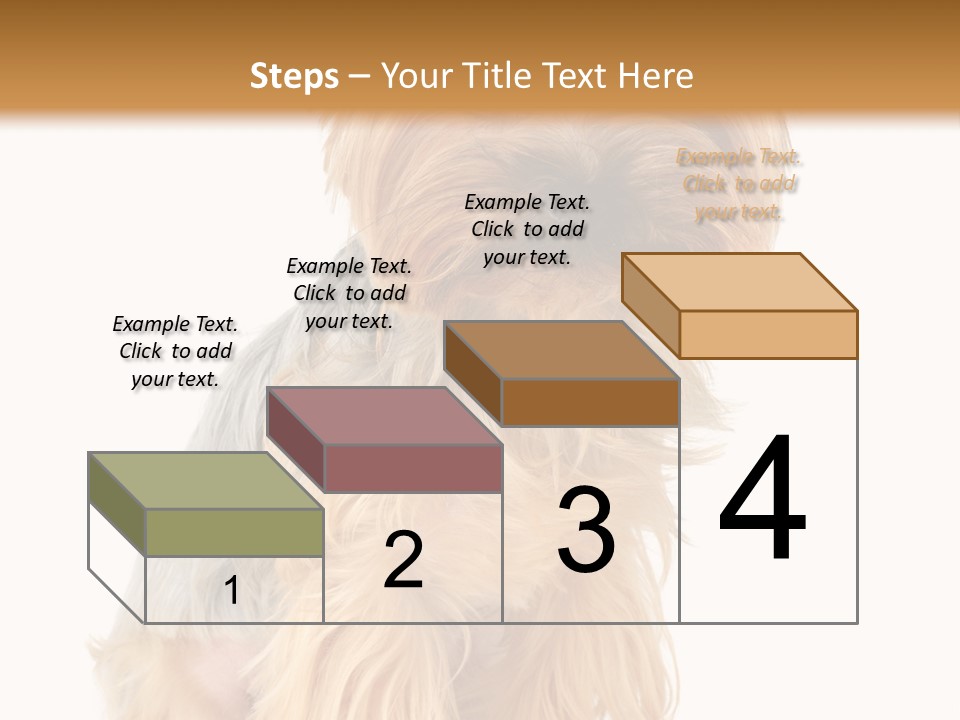 Cute Small Yorkshire PowerPoint Template