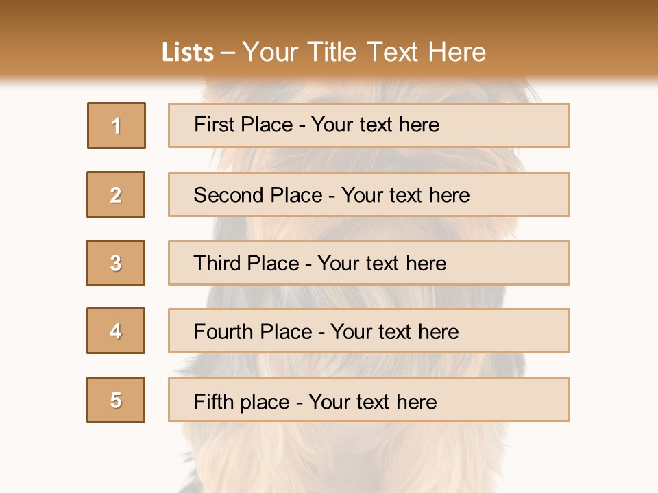 Canine Grooming Mini PowerPoint Template
