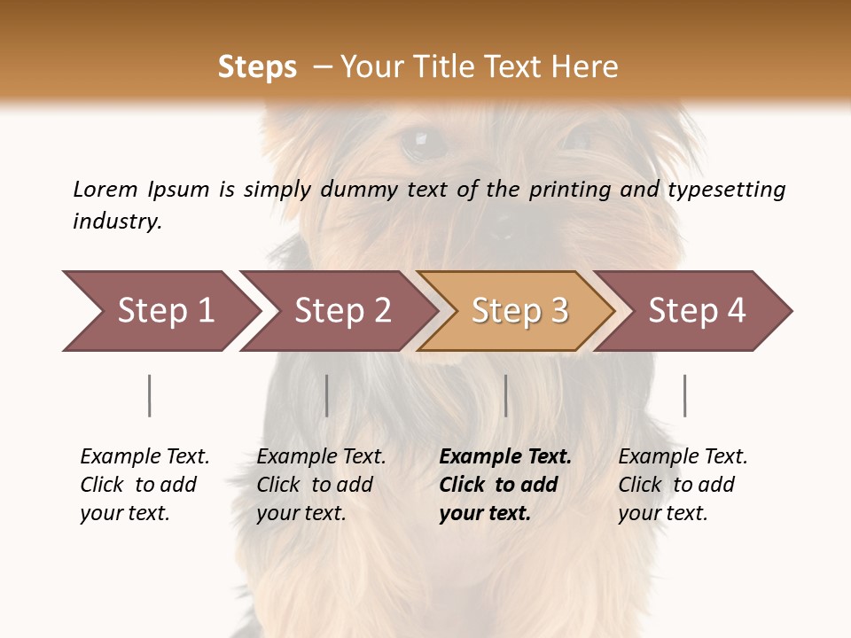 Canine Grooming Mini PowerPoint Template