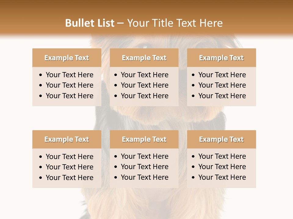 Canine Grooming Mini PowerPoint Template