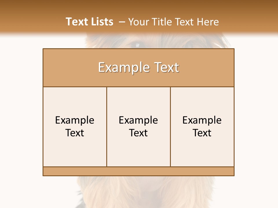 Canine Grooming Mini PowerPoint Template