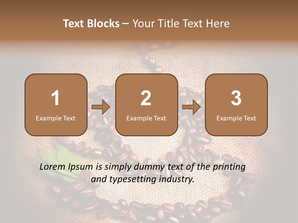 Illumination Grained Breakfast PowerPoint Template