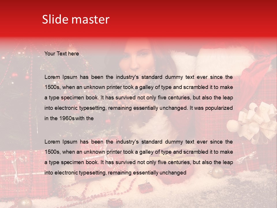 Winter Event Snow PowerPoint Template