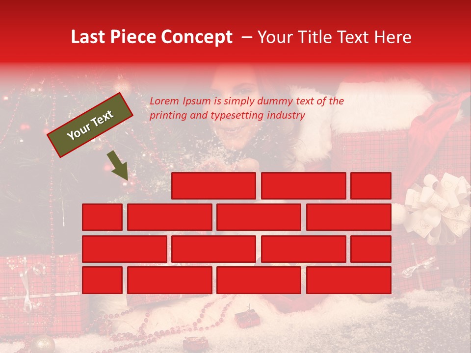 Winter Event Snow PowerPoint Template