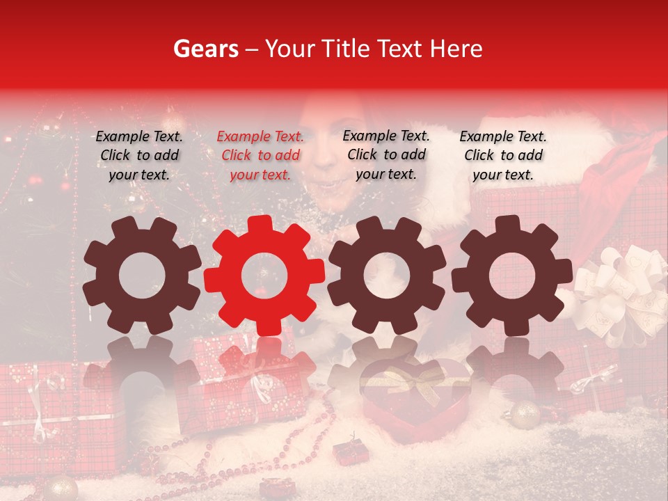 Winter Event Snow PowerPoint Template