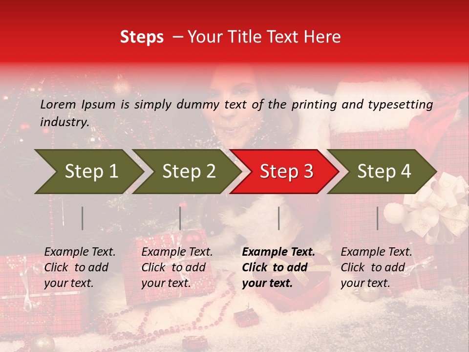 Winter Event Snow PowerPoint Template
