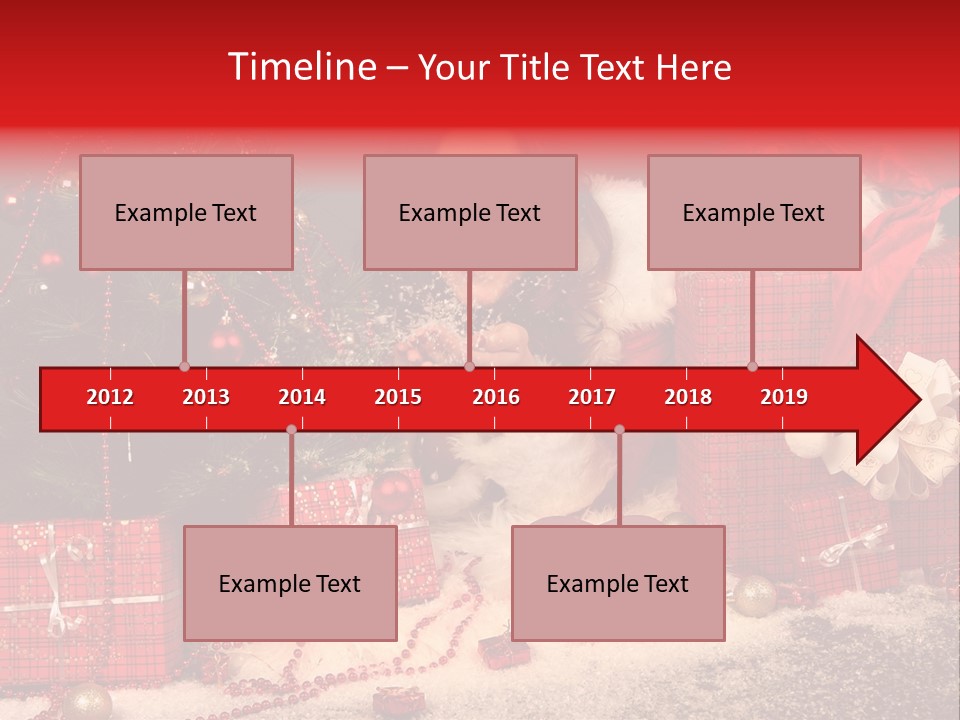 Winter Event Snow PowerPoint Template