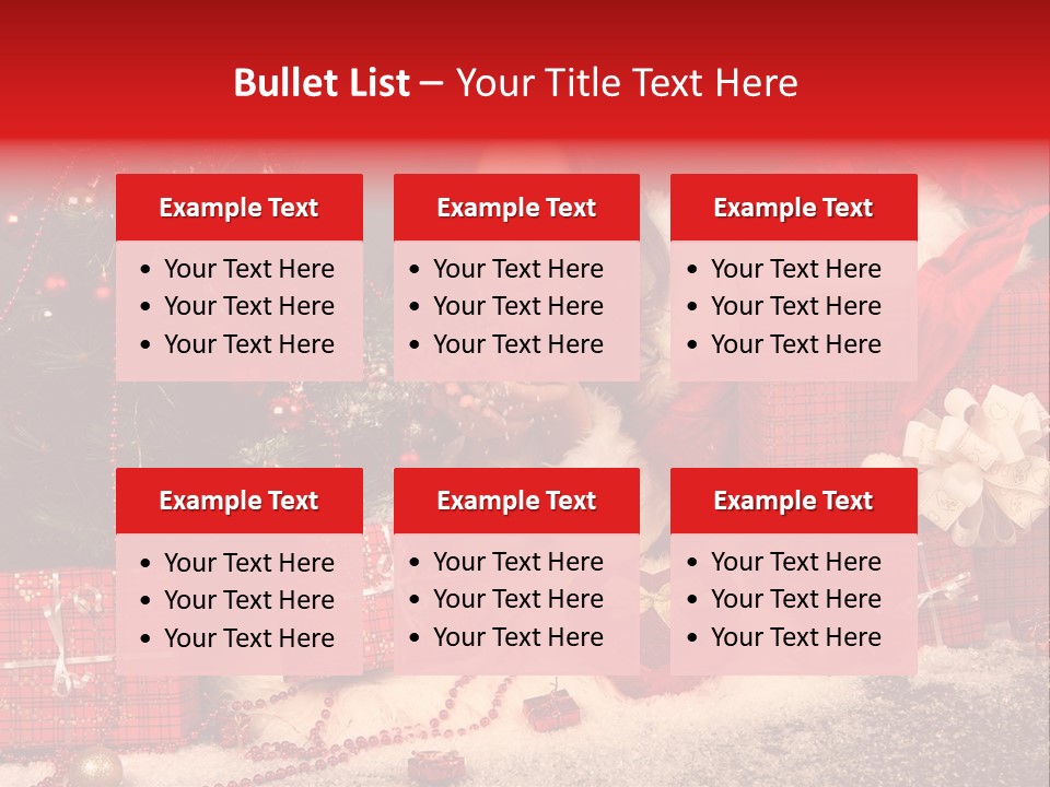 Winter Event Snow PowerPoint Template