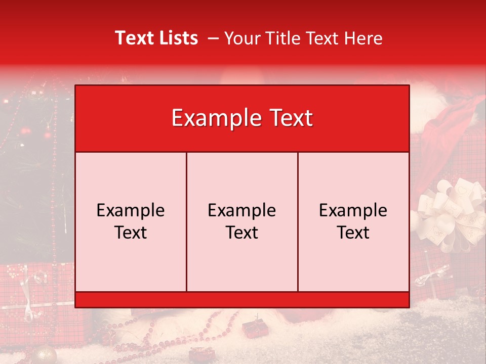 Winter Event Snow PowerPoint Template