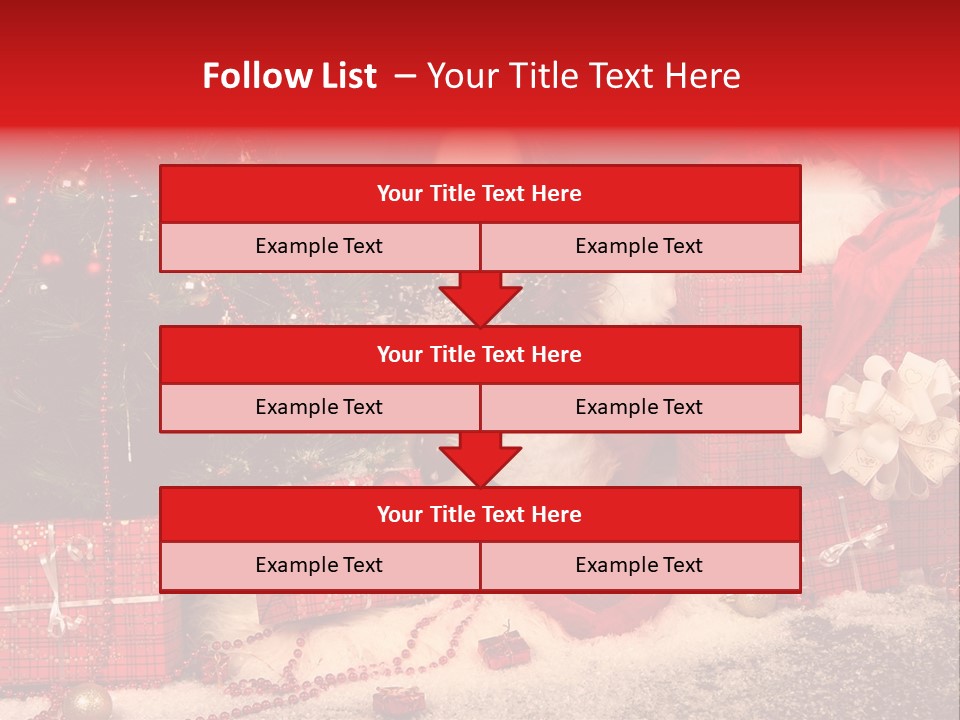 Winter Event Snow PowerPoint Template