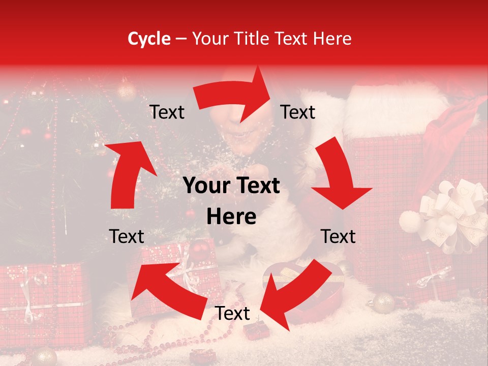 Winter Event Snow PowerPoint Template