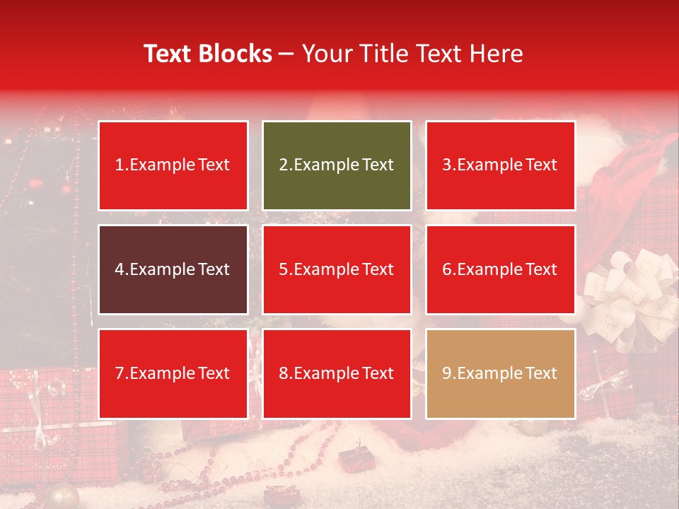 Winter Event Snow PowerPoint Template