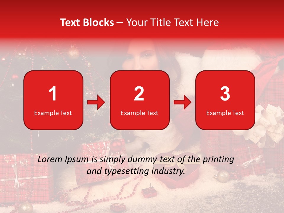 Winter Event Snow PowerPoint Template