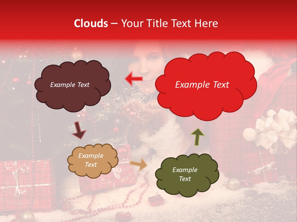 Winter Event Snow PowerPoint Template