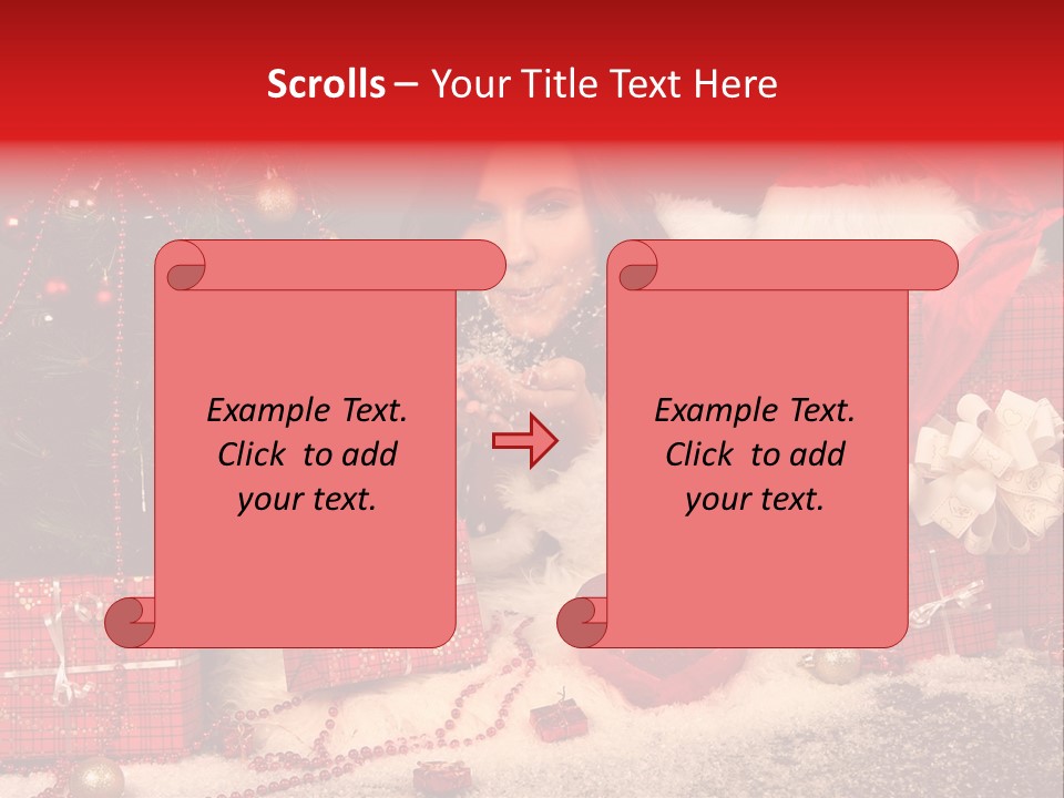 Winter Event Snow PowerPoint Template