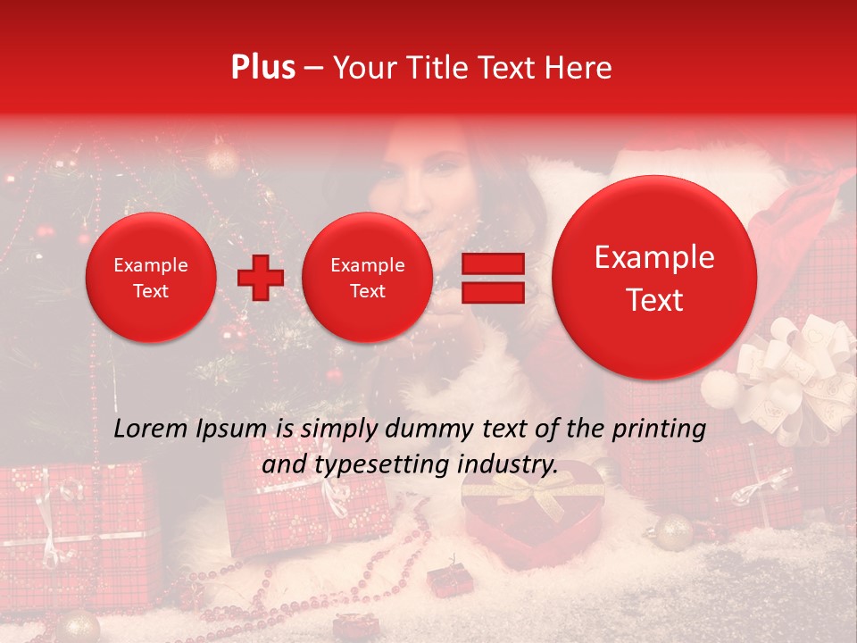 Winter Event Snow PowerPoint Template