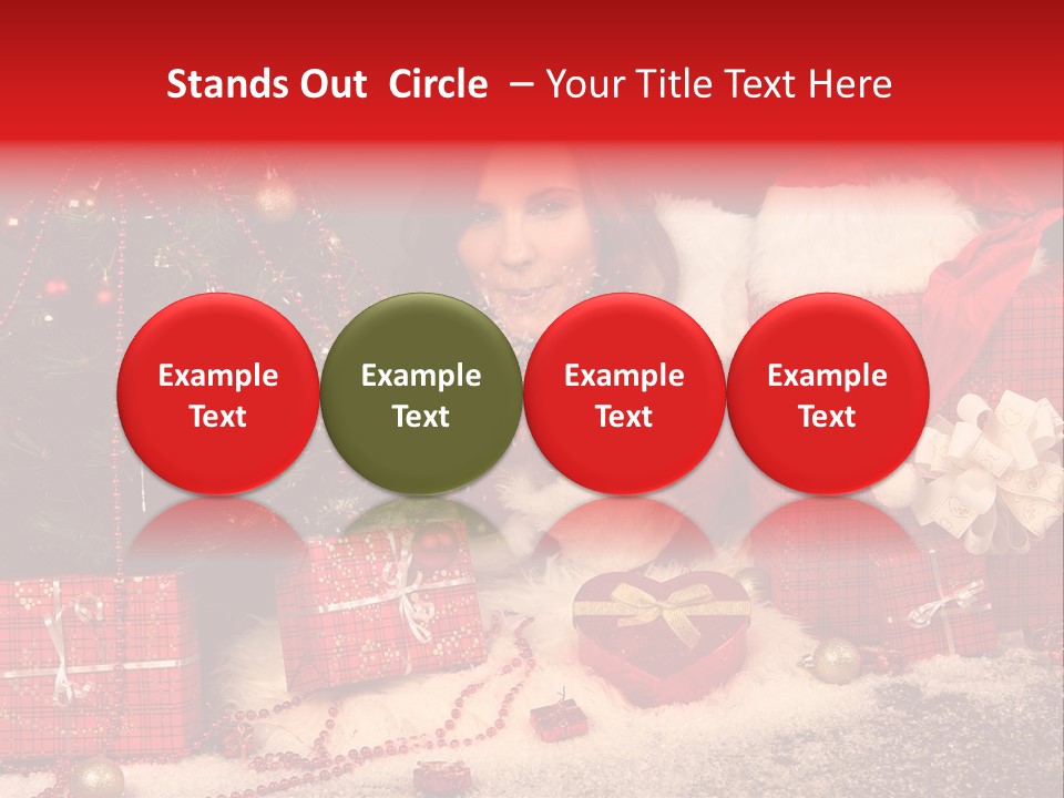 Winter Event Snow PowerPoint Template