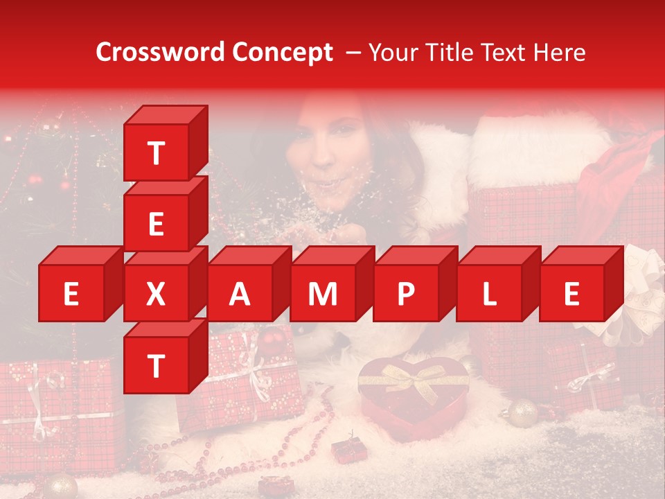 Winter Event Snow PowerPoint Template