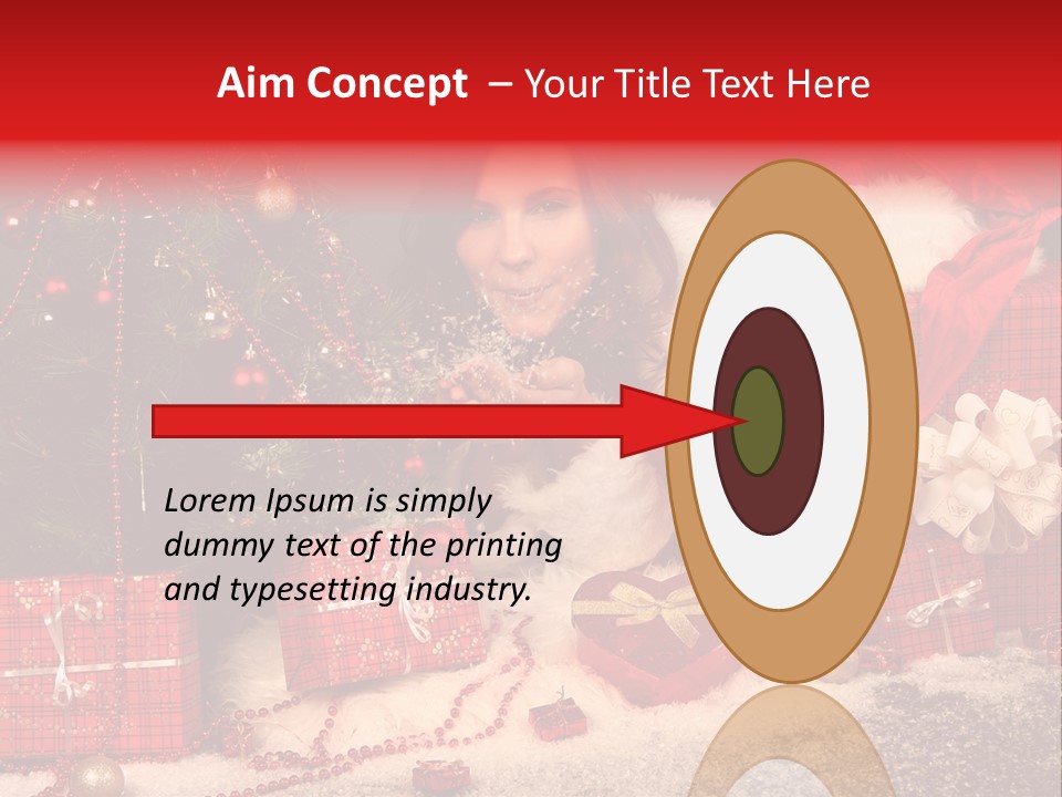 Winter Event Snow PowerPoint Template